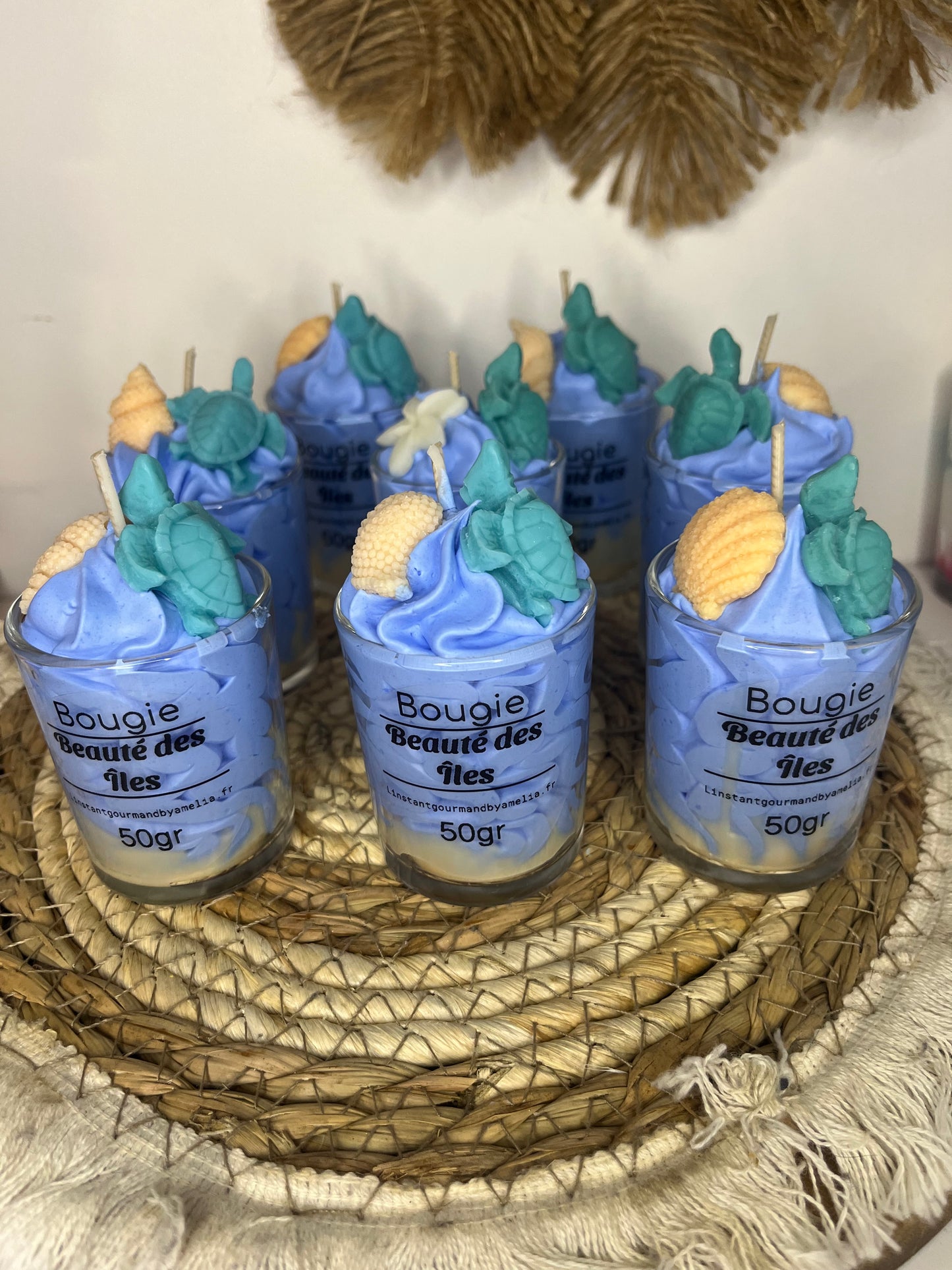 Mini bougie beauté des îles