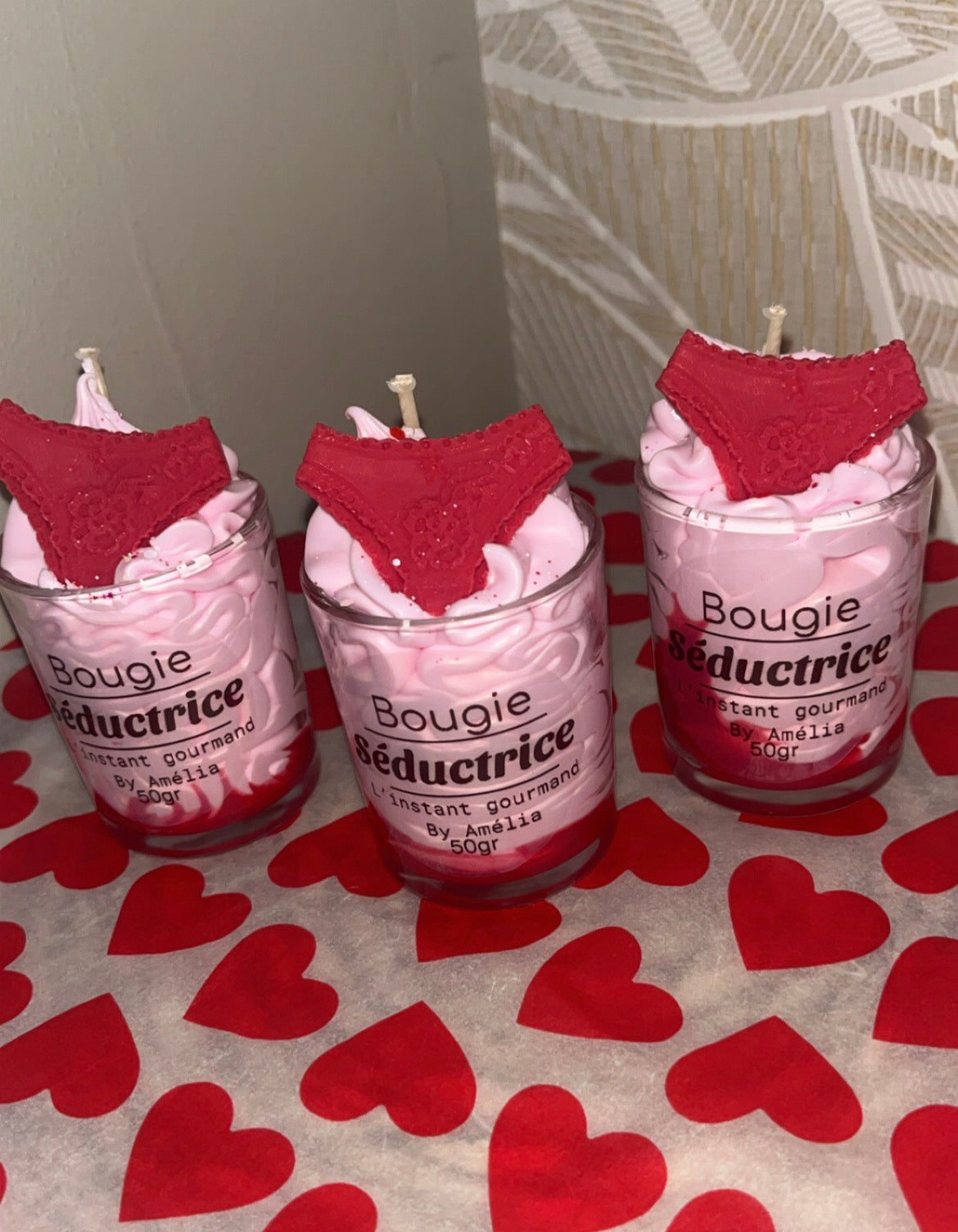 Mini bougie séductrice