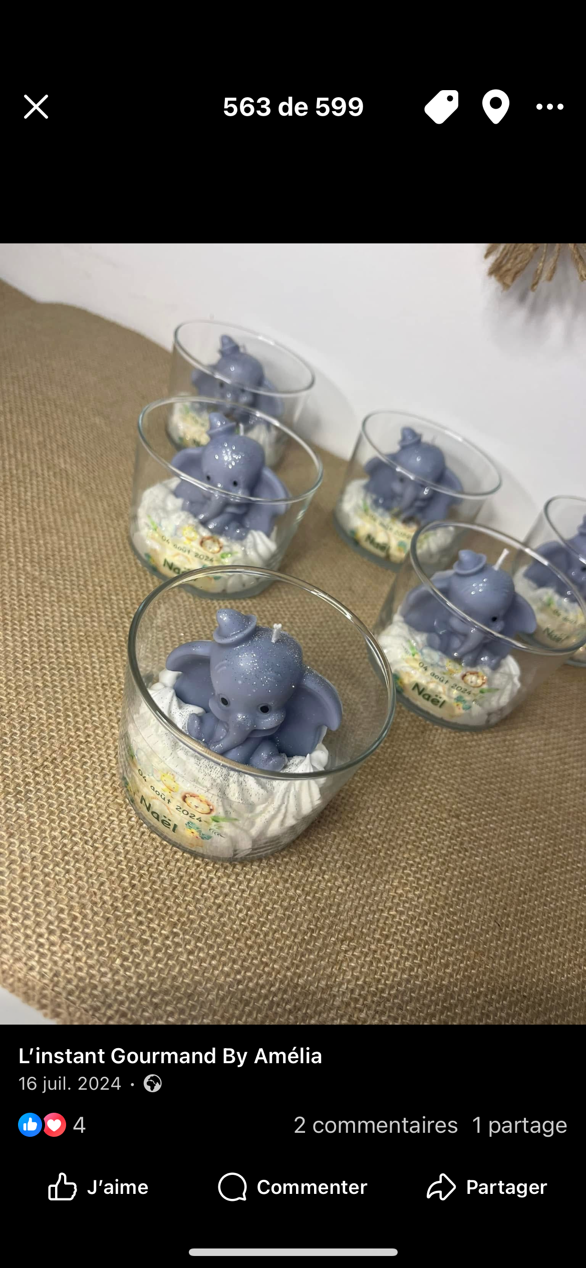 Commande baptême
