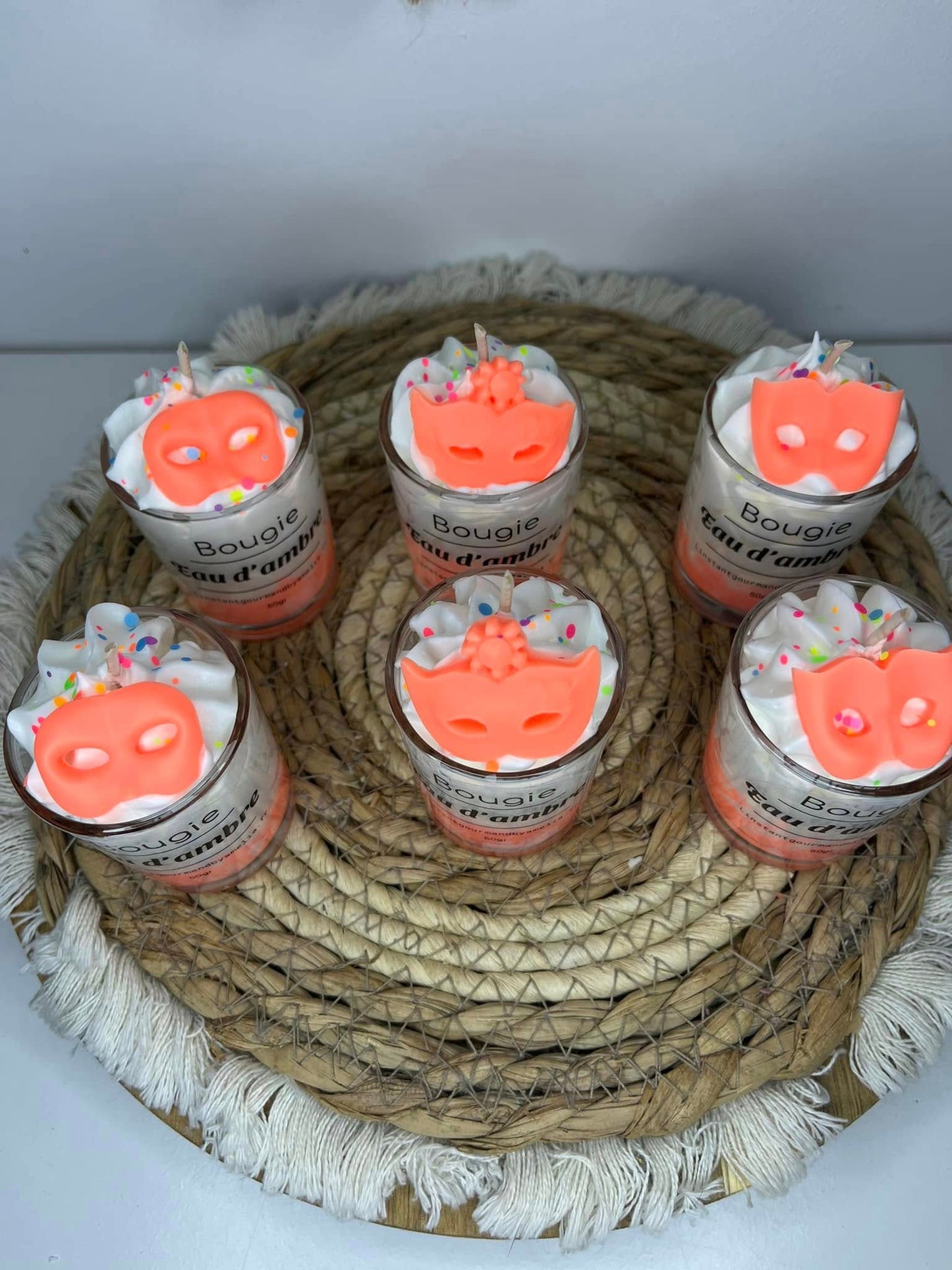 Mini bougie Eau d'ambre