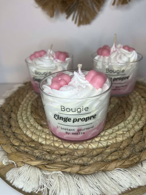 Bougie Linge propre