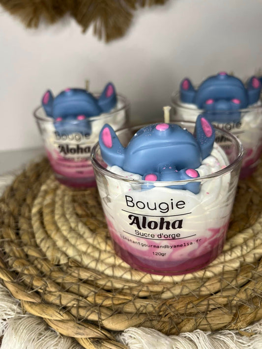 Bougie ALOHA sucre d'orge