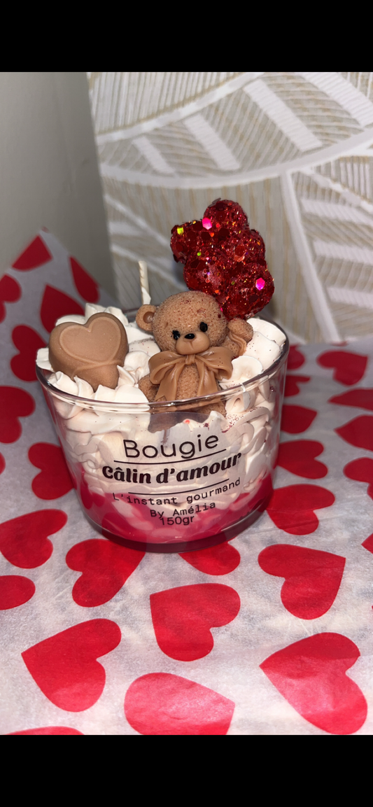 Bougie câlin d’amour