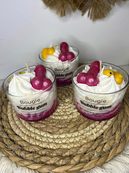 Bougie Bubble Gum fraise