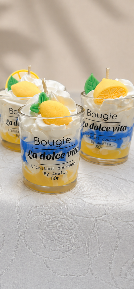 Mini bougie la dolce vita