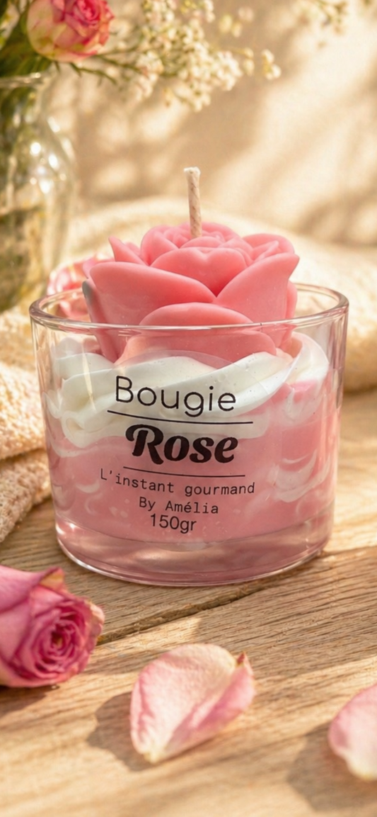 Bougie Rose