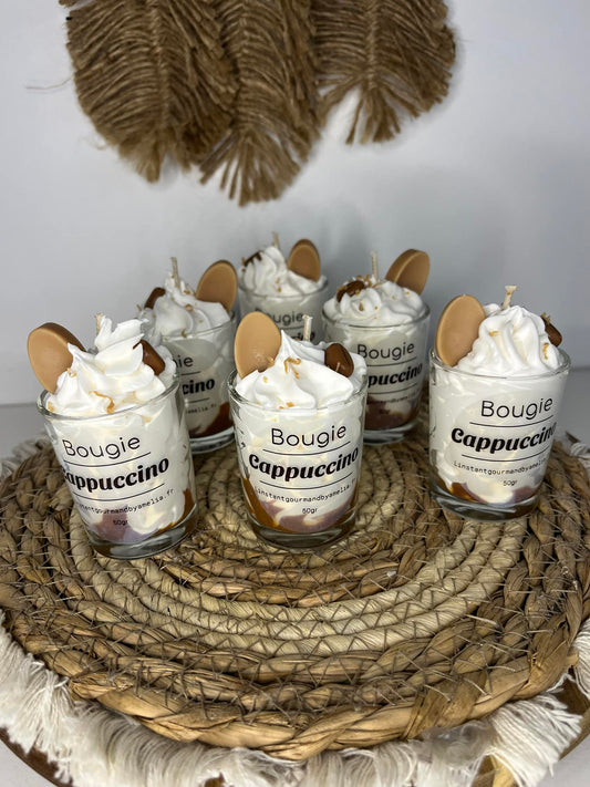 Mini bougie cappuccino