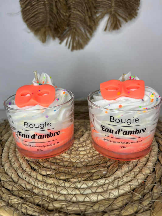 Bougie Eau d'ambre