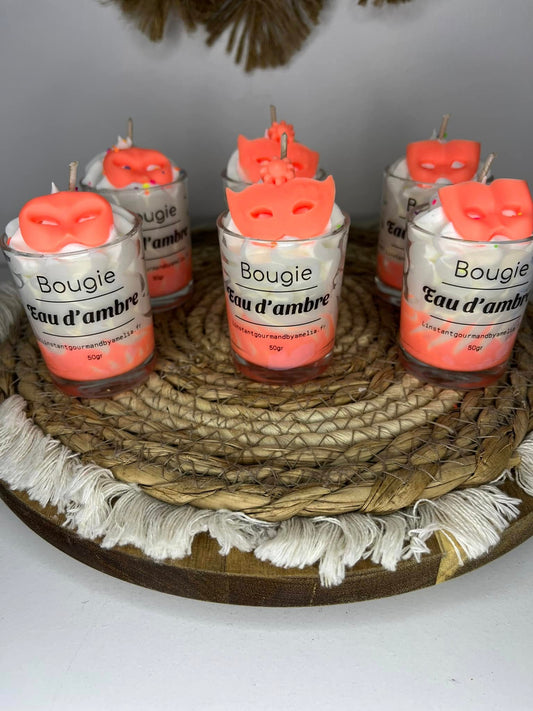 Mini bougie Eau d'ambre